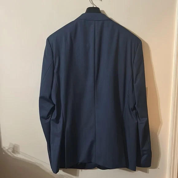 Hugo boss men suit jacket US size 48R navy